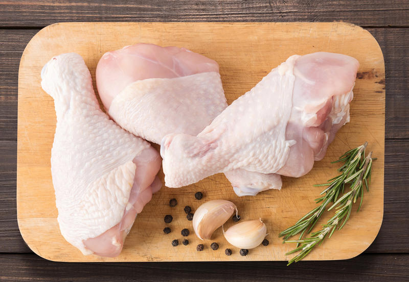 Frango assado com creme de cebola Frango assado com creme de cebola
