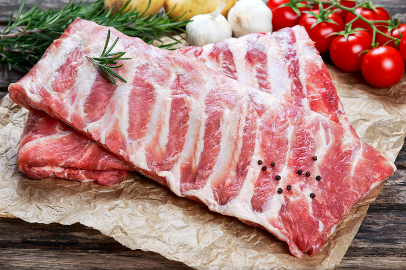 Asado de costilla de cerdo Asado de costilla de cerdo