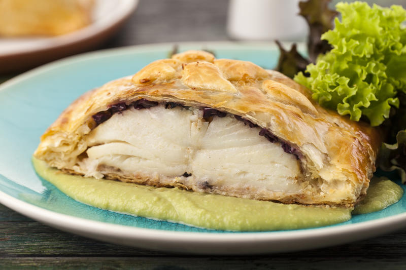folhado de bacalhau folhado de bacalhau