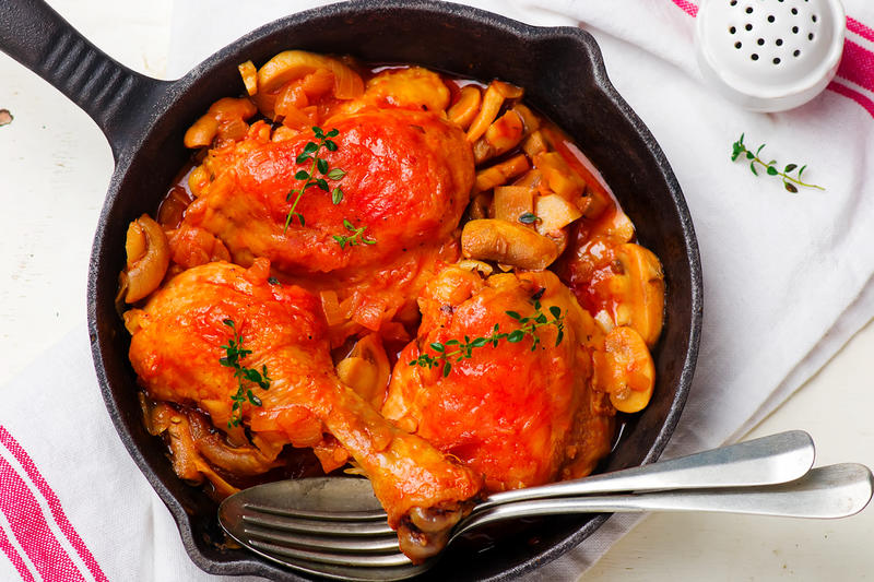 Cómo hacer pollo a la Marengo Cómo hacer pollo a la Marengo