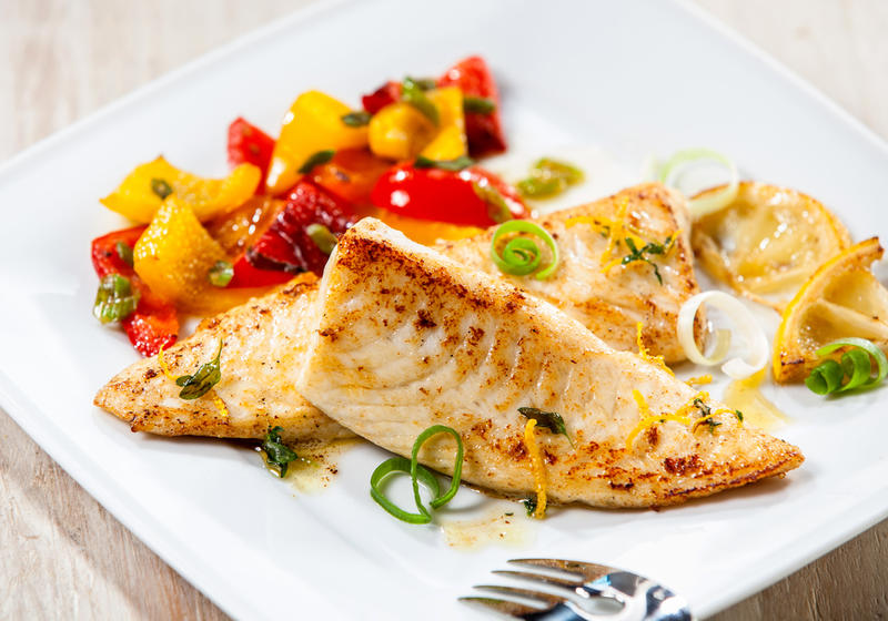 Receita De File De Tilapia Com Legumes Refogados Minerva