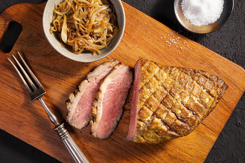 Receita de picanha ao alho com cebola caramelizada Receita de picanha ao alho com cebola caramelizada