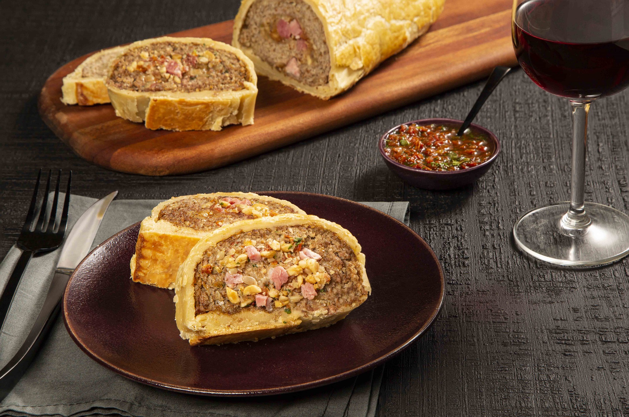 Picanha recheada com pepperoni e queijo coalho Picanha recheada com pepperoni e queijo coalho