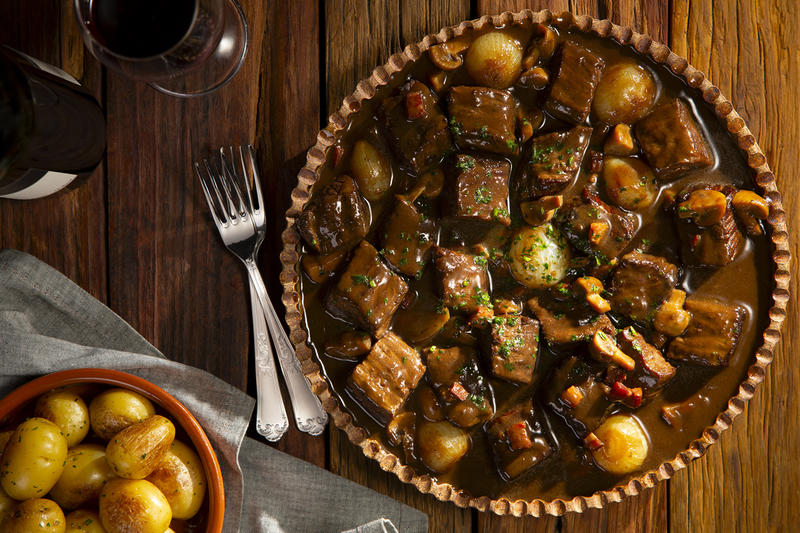 Como fazer Beef Bourguignon Como fazer Beef Bourguignon