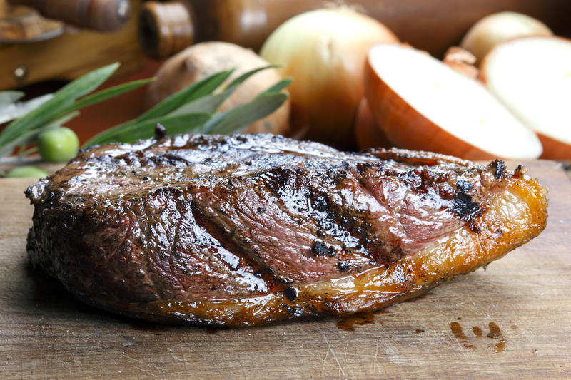 Como fazer picanha crocante Como fazer picanha crocante